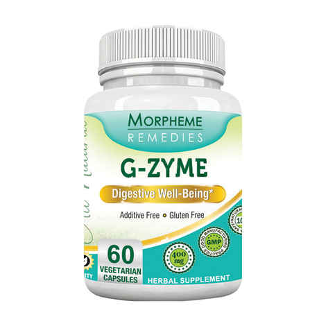 Buy Morpheme G-Zyme Caps - 500mg Extract - 60 Veg Caps - Purplle
