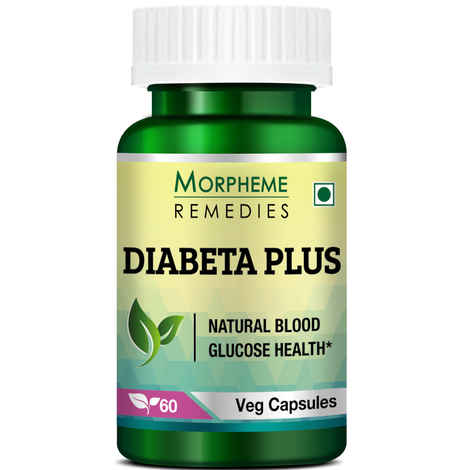 Buy Morpheme Diabeta Plus - 500mg Extract - 60 Veg Caps - Purplle