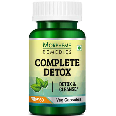 Buy Morpheme Complete Detox 500mg Extract 60 Veg Caps - Purplle