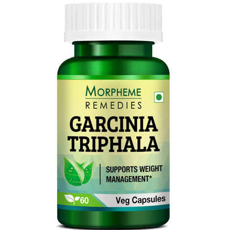 Morpheme Garcinia Triphala - 500mg Extract 60 Veg Caps