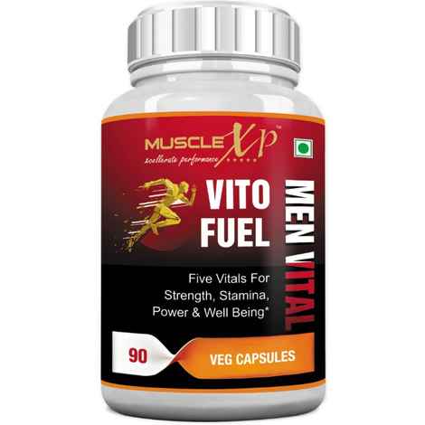 MuscleXP Vito Fuel Men Vital For Men's Performance - 90 Veg Caps