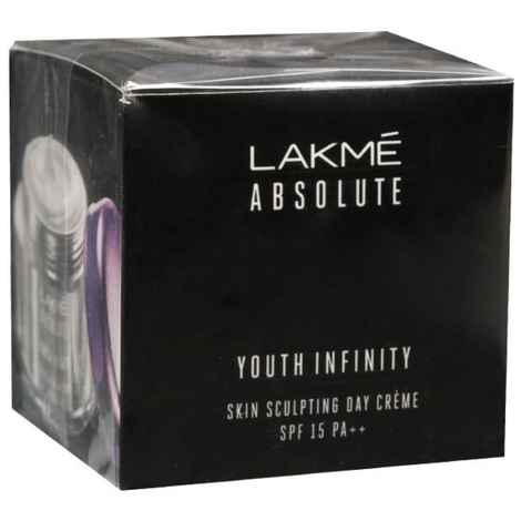 Buy Lakme Absolute Youth Infinity Skin Sculpting Day Creme SPF 15 PA++ (50 g) - Purplle