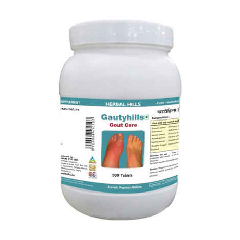 Buy Herbal Hills Gautyhills - Value Pack 900 Tablets - Purplle