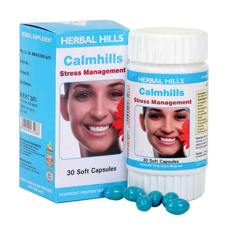 Buy Herbal Hills Calmhills 30 Capsule - Purplle