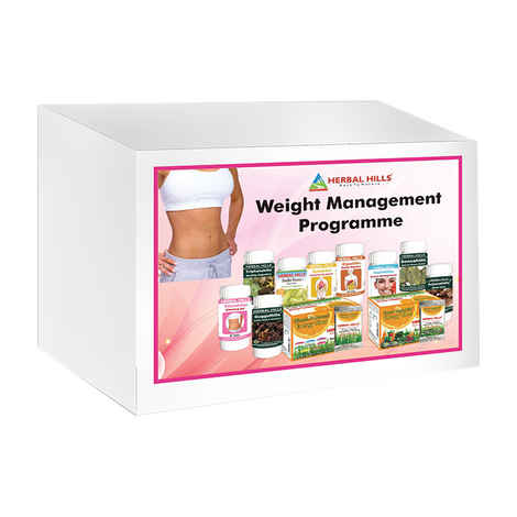Buy Herbal Hills Weight Management Programme - 11 Products (Wheat-O-Power Orange Flavour, Super Greenhills Orange Flavour, Detoxhills, Sennahills, Dudhi Power, Calmhills, Trimohills, Guggulhills, Digeshills, Arjunahills, Triphalahills) - Purplle
