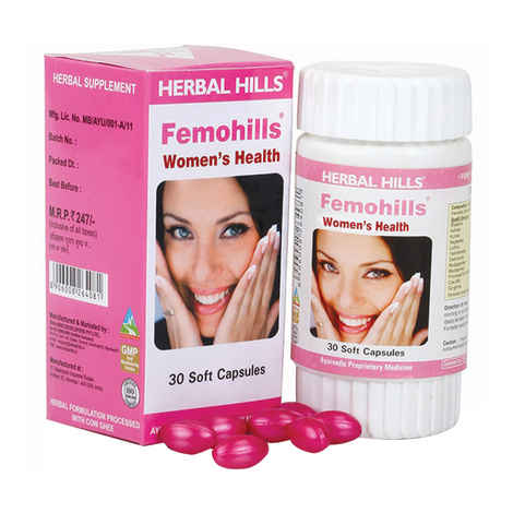Buy Herbal Hills Femohills 30 Capsule - Purplle
