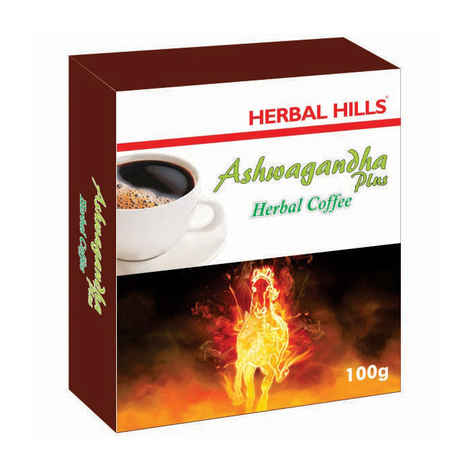 Buy Herbal Hills Ashwagandha Herbal Coffee - 100 Gms - Purplle