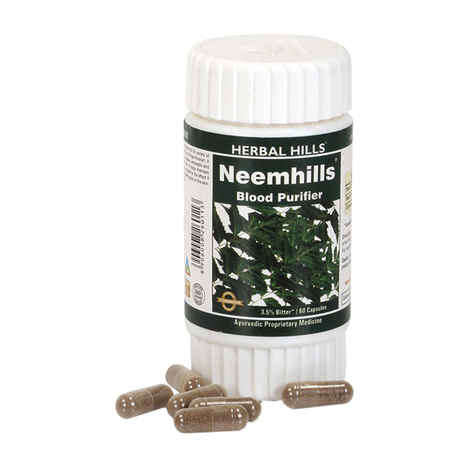 Buy Herbal Hills Neemhills 60 Capsule - Purplle
