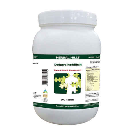 Buy Herbal Hills Dekarsinohills - Value Pack 900 Tablets - Purplle