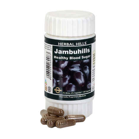Buy Herbal Hills Jambuhills 60 cap - Purplle
