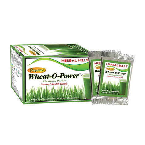 Buy Herbal Hills Wheat-O-Power 2g X 30 Sachets Powder - Purplle