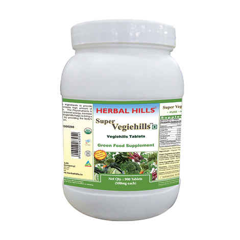 Buy Herbal Hills Super Vegiehills - Value Pack 900 Tablets - Purplle