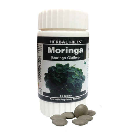 Buy Herbal Hills Moringa 60 Tablets - Purplle