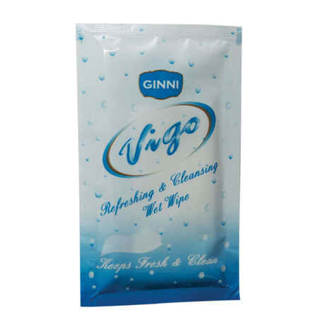 Buy Ginni Vigo Single Wet Wipes For Cleansing And Refreshing (50 Packed Single Wipes) - Purplle