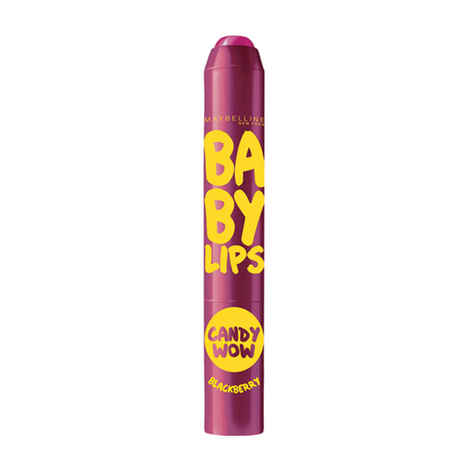 Buy Maybelline New York Baby Lips Candy Wow Lip Balm Blackberry (2 g) - Purplle
