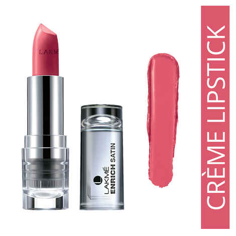 Buy Lakme Enrich Satin Lip Color Shade P161 (4.3 g) - Purplle