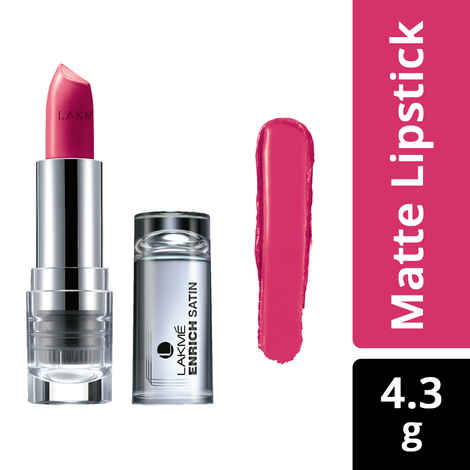 Buy Lakme Enrich Satin Lip Color - Shade P162 (4.3 g) - Purplle