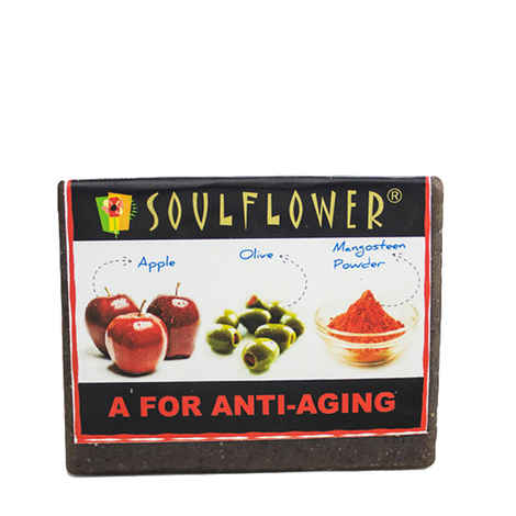Buy Soulflower Soap A For Anti - Aging (150 g) - Purplle