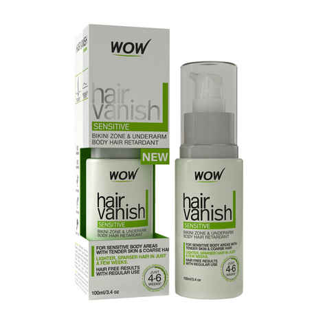 Wow Hair Vanish Sensitive - (100 ml)