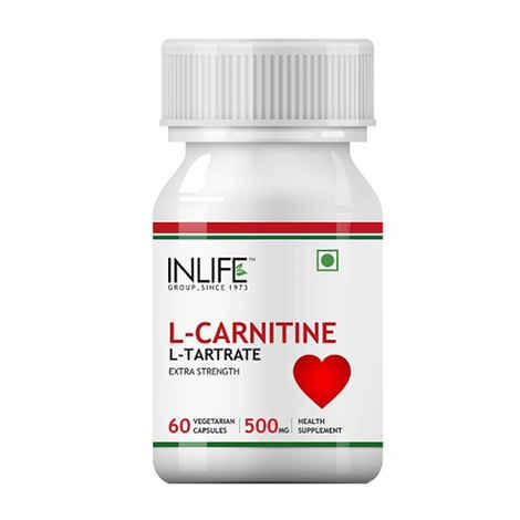 Reviews of INLIFE L-Carnitine L-Tartarate, 500mg (60 Vegetarian Capsules)  products| Best INLIFE L-Carnitine L-Tartarate, 500mg (60 Vegetarian  Capsules) products | Purplle.com