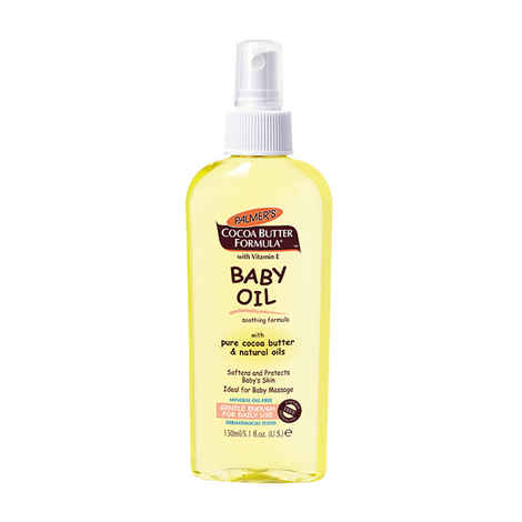 Buy Palmer's Baby Oil Pump Bottle pure cocoa butter natural oils (150 ml) - Purplle