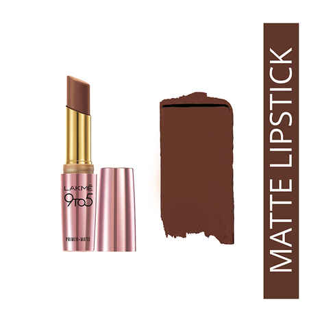 Buy Lakme 9 to 5 Primer + Matte Lip Color MB11 Espresso Shot (3.6 g) - Purplle