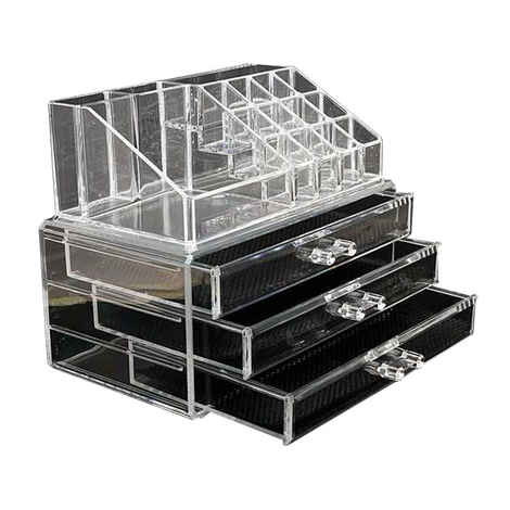 Buy Ikee Cosmetic Organizer 3 Drawer - Purplle