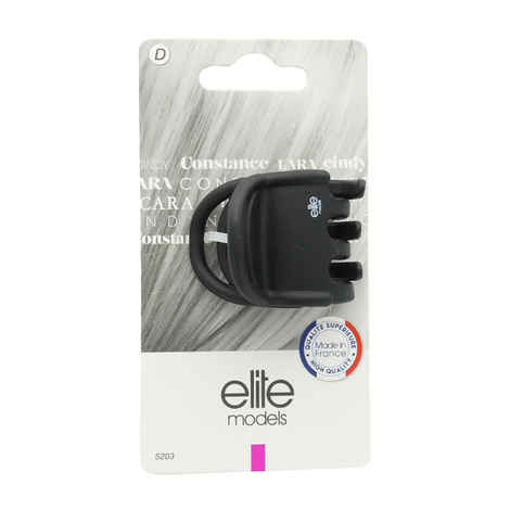Elite Models Claw Hair Clip (Made in France) - Matte Black (20.2 g)