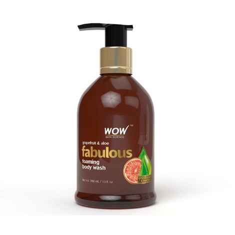 WOW Skin Science Grapefruit & Aloe Fabulous Foaming Body Wash (300 ml)