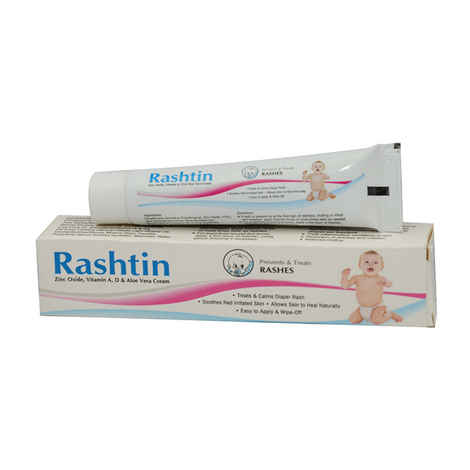 WestCoast Rashtin Diaper Rashes & Red Skin Cream (15 g) ( Pack Of 2)