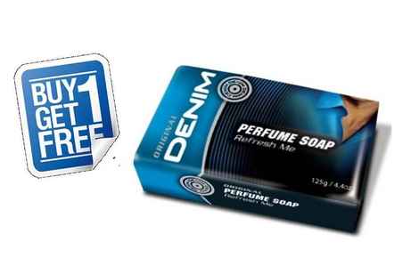 Buy Denim Perfume Soap Original 125 G - Purplle