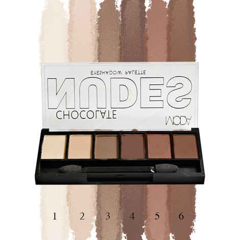 Moda Cosmetics Chocolate Nudes Eyeshadow Palette