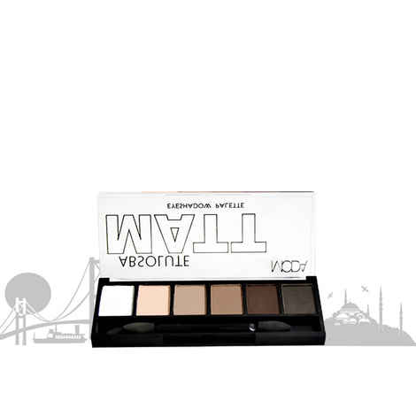 Buy Moda Cosmetics Absolute Matte Eyeshadow Palette - Purplle