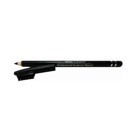 Miss Claire Waterproof Eyebrow Pencil - Black 01