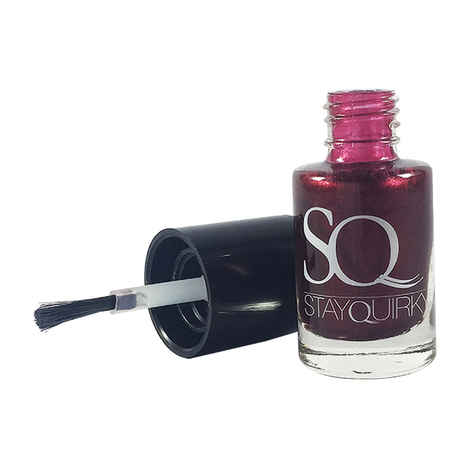 Buy Stay Quirky Nail Polish, Mauve - Mystify 66 (6 ml) - Purplle