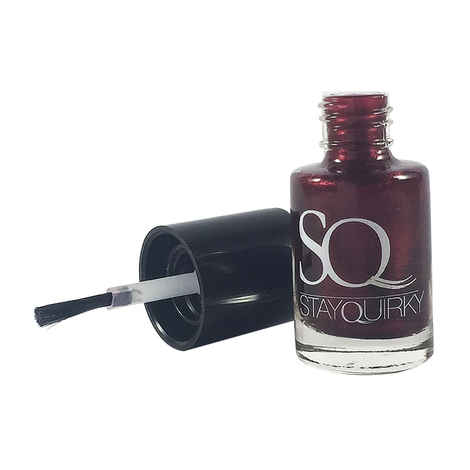 Buy Stay Quirky Nail Polish, Gel Finish, Maroon Goodness 37 (6 ml) - Purplle