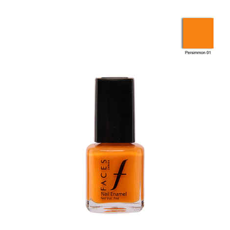 Buy Faces Canada Splash nail Enamel Persimmon 01 (8 ml) - Purplle