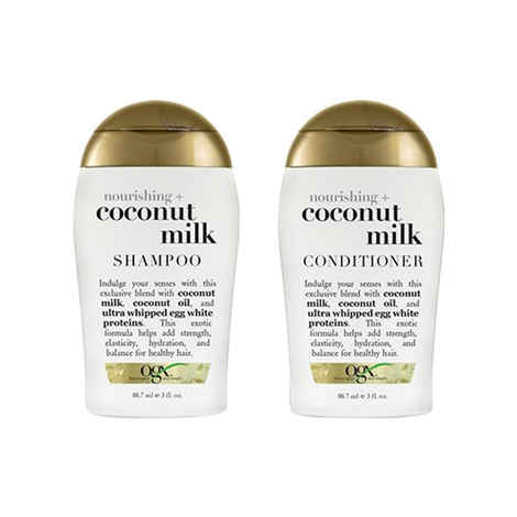 OGX Nourishing + Coconut Milk Shampoo & Conditioner (88.7 ml)