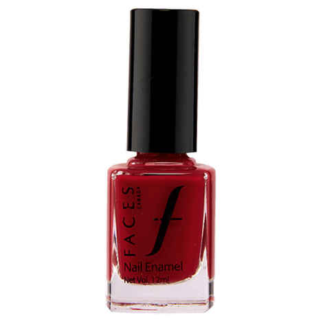 Buy Faces Canada Hi Shine Nail Enamel Pink Ruby 10 (9 ml) - Purplle