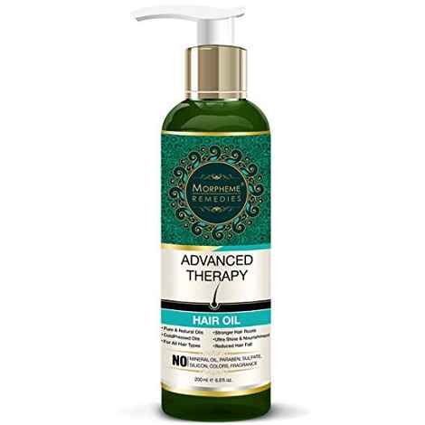 Morpheme Advanced Therapy Hair Oil (200 ml) (Anti Hair Fall, Hair Loss & Hair Repair)