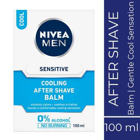 Buy NIVEA MEN Shaving Sensitive Cooling After Shave Balm 100ml - Purplle