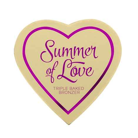 Buy Makeup Revolution I Heart Makeup Blushing Hearts Bronzer Hot Summer Of Love (10 g) - Purplle