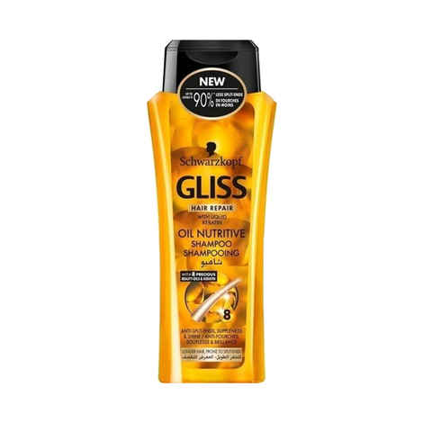 Buy Schwarzkopf Gliss Hair Repair With Liquid Keratin Oil Nutritive Shampoo (250 ml) - Purplle