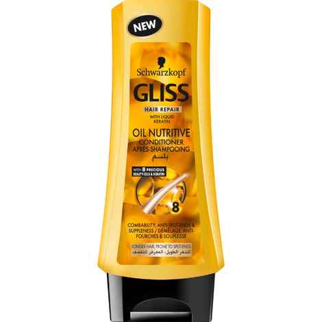 Buy Schwarzkopf Gliss Hair Repair With Liquid Keratin Oil Nutritive Conditioner (400 ml) - Purplle
