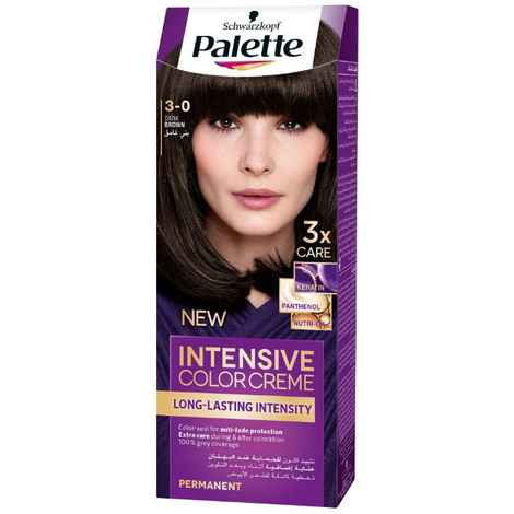 Schwarzkopf Palette Intensive Color Cream Long Lasting Intensity 3-0 Dark Brown (110 ml)