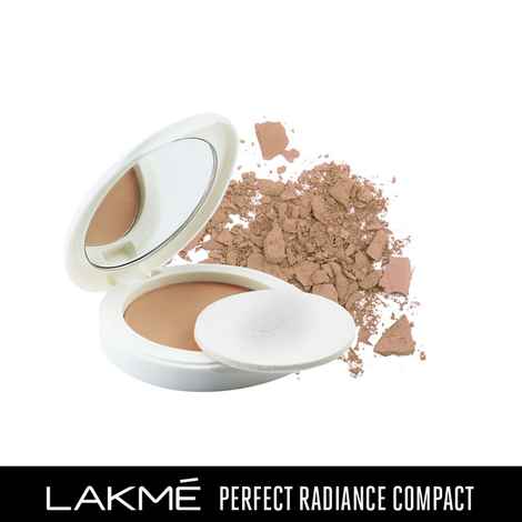 Buy Lakme Absolute Perfect Radiance Skin Lightening Compact SPF 23 UVA / UVB Protection 03 Golden Medium - Purplle