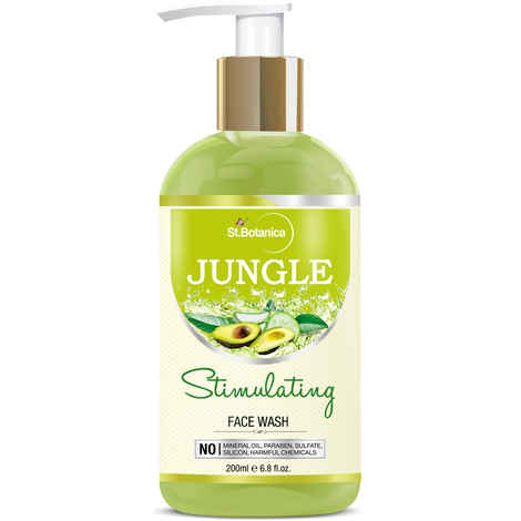 Buy St.Botanica Jungle Stimulating Face Wash (200 ml) - Purplle