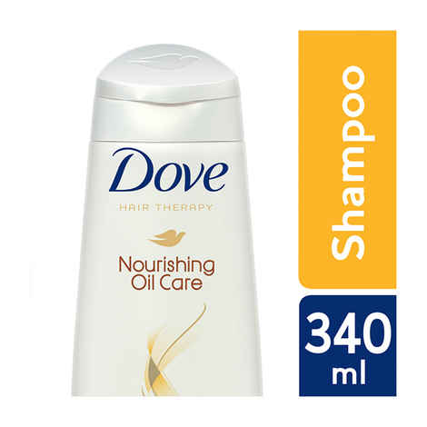 Buy Dove Nourishing Oil Care Shampoo (340 ml) - Purplle