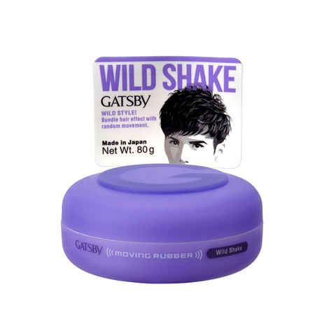 Buy Gatsby Moving Rubber-Wild Shake (80 g) - Purplle