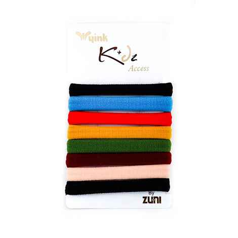 Wyink Accessories Solid Basics Ruberbands Pack Of 8